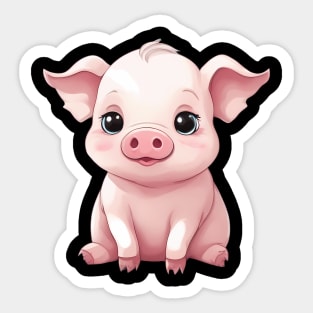 Baby Pig Sticker